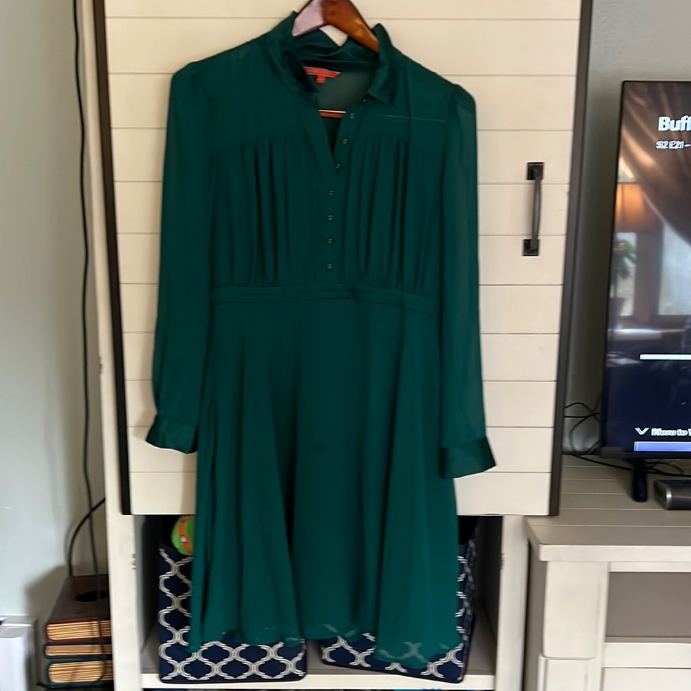 ModCloth Dark Green/Teal Dress